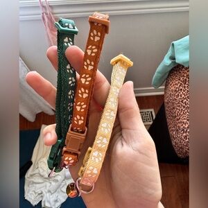 Set of Three Pet Collars